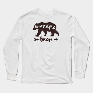 Grandma Bear Vintage Long Sleeve T-Shirt